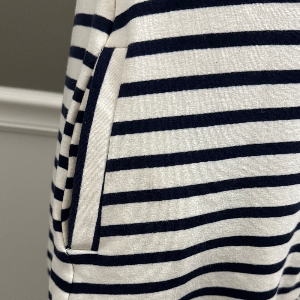 Striped Black and White Dress monteau Los Angeles size XS - Picture 4 of 9